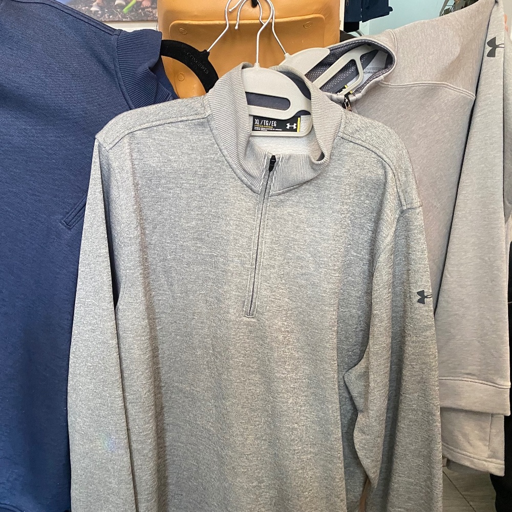 BUNDLE OF 3 UNDER ARMOR QUATER ZIPS